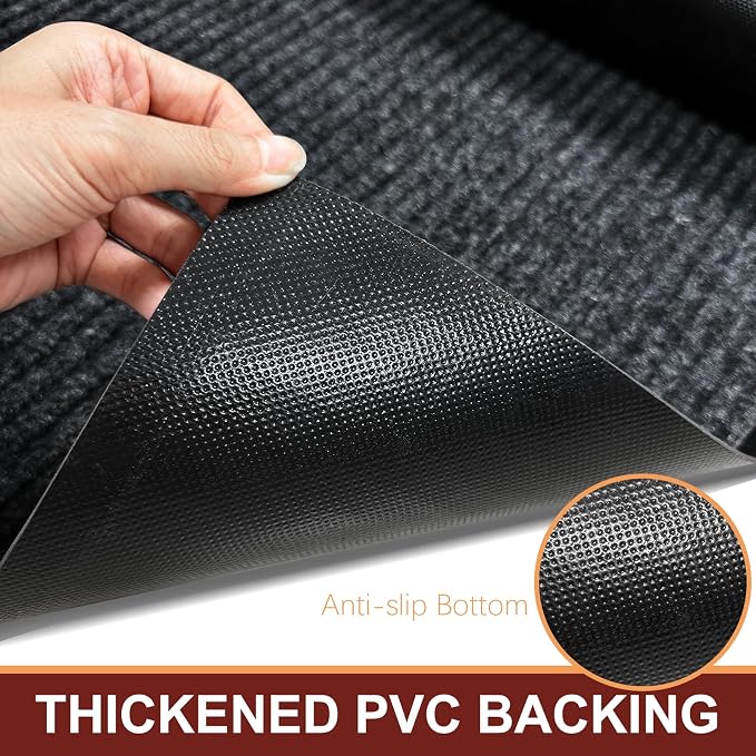 Vicwe Indoor Outdoor Door Mat, Non-Slip Washable Doormats Entrance Mats - Image 4