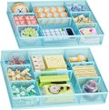 Marbrasse 2 Pack Desk Drawer Organizer, Mesh Drawer Organizer Tray by Marbrasse
