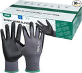 Kebada W5 Work Gloves Bulk Pack, Foam Nitrile Coated Working Gloves by KEBADA