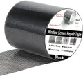 Wohohoho Window Screen Repair Tape, 2 in X 40 FT Black Screen Patch Repair Kit by wohohoho