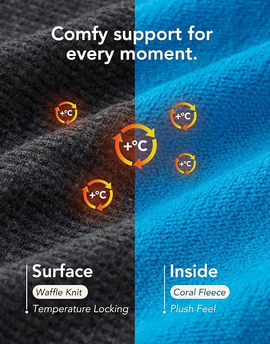 VeraCosy Men's Two-Tone Memory Foam House Slippers Indoor Outdoor Durable - Image 4