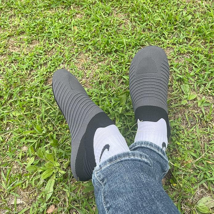 Adult Indoor House Slippers Socks Lightweight Non Slip Grip House Home Shoes - Image 6