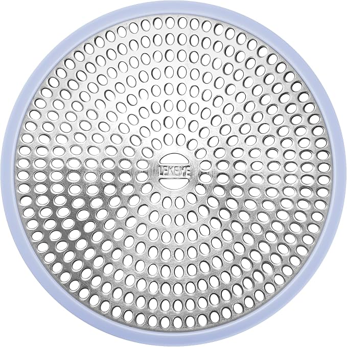 LEKEYE Shower Drain Hair Catcher | Strainer | Shower Stall Drain Cover | by LEKEYE