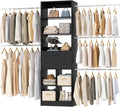 Closet System, 4-8 FT Closet Organizer Tower by Besiost