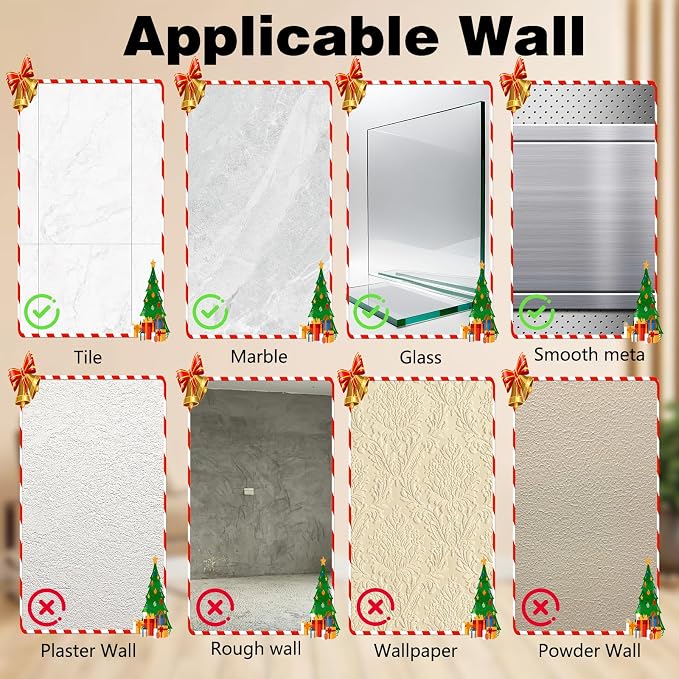 Suction Cup Hooks for Wreaths on Glass, 2025 New No Drill Suction Cup Hooks - Image 6