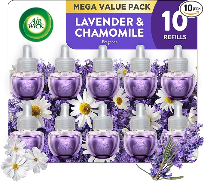 Air Wick Plug in Scented Oil Refill, Lavender & Chamomile, Air Freshener by AirWick