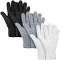 Patelai 3 Pairs Microfiber Plant Dusting Gloves Leaf Cleaning Gloves by Patelai