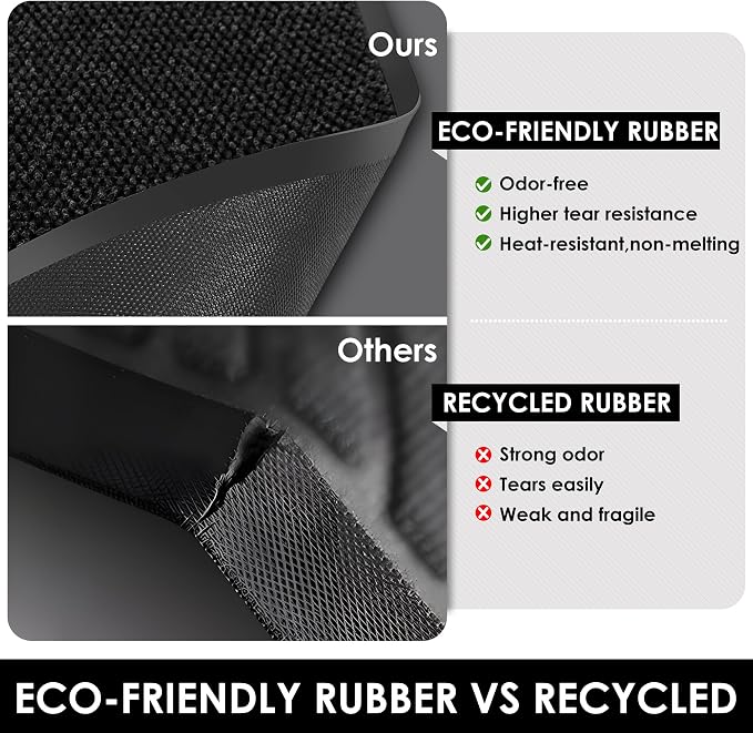 4′ x 41′ Front Door Mat Indoor Outdoor Entrance, Commercial Floor Mat Heavy - Image 9