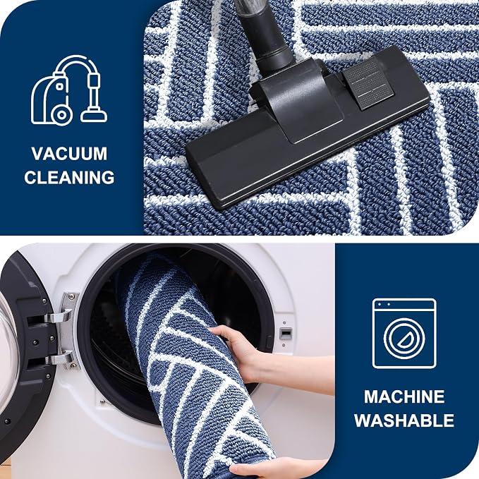 OLANLY Indoor Door Mat, 32x20 Inch, Dirt Resistant and Absorbent, Non-Slip - Image 5
