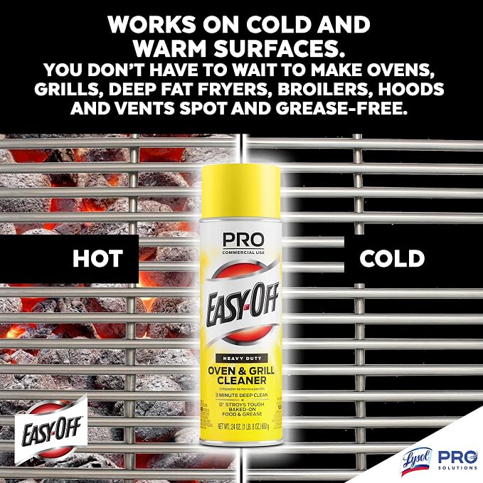 Easy Off Heavy Duty Oven Cleaner Spray, Removes Grease - Image 3
