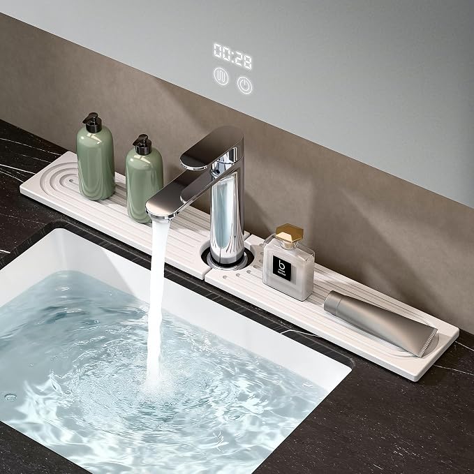 Faucet Mat for Kitchen Sink, Stone Drying Mat for Kitchen Counter, Stone Mat by Unknown