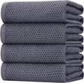 Homaxy 100% Cotton Oversized Waffle Weave Kitchen Dish Towels, Ultra Soft by Homaxy