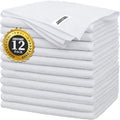 FIXSMITH White Microfiber Cleaning Cloth -Pack of 12, Highly Absorbent Cleaning by FIXSMITH