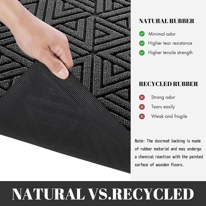 Yimobra Front Door Mat Outside Entrance 72 x 24, Waterproof and Washable - Image 5