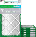 Filterbuy 18x36x1 Air Filter MERV 8 Dust Defense Replacement, Electrostatic by Filterbuy