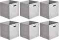 Amazon Basics Collapsible Cube Storage Organizer Bins, 10.5 x 10.5 x 11 inches by AmazonBasics