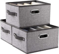 PRANDOM Fodable Storage Bins for Closet Decorative Fabric Storage Baskets Cubes by Prandom