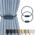 Magnetic Curtain Tiebacks 2 Pack Blue Curtain Rope Tieback Curtain Holders by CURTAINTIEBACKS