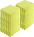 Microfiber Cleaning Cloths, 48 Pack, All-Purpose, Highly Absorbent, Washable by JDHomease