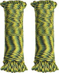 Braid 7 Strand Outdoor Survival Paracord Polyester Rope Nylon Rope Mix Thick by GIAHAND