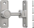 Barn Door Privacy Latch, 90°/180° Swing Slide Lock, Zinc-Alloy, Adhesive or by RETRIN