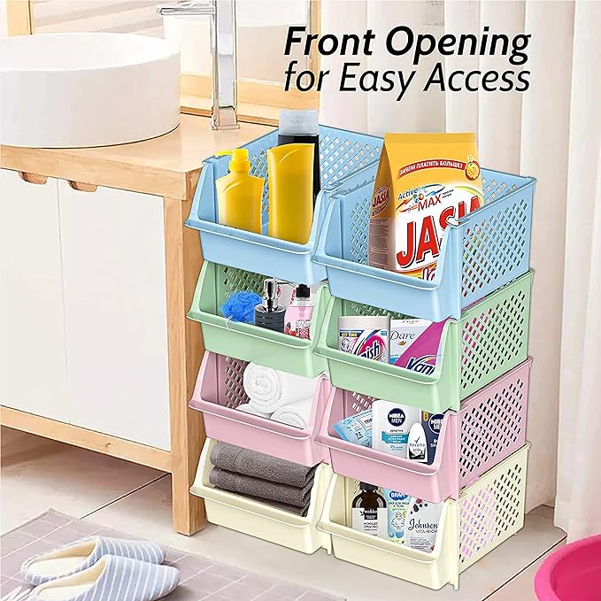 Skywin Plastic Stacking Bins Open Front - Image 6