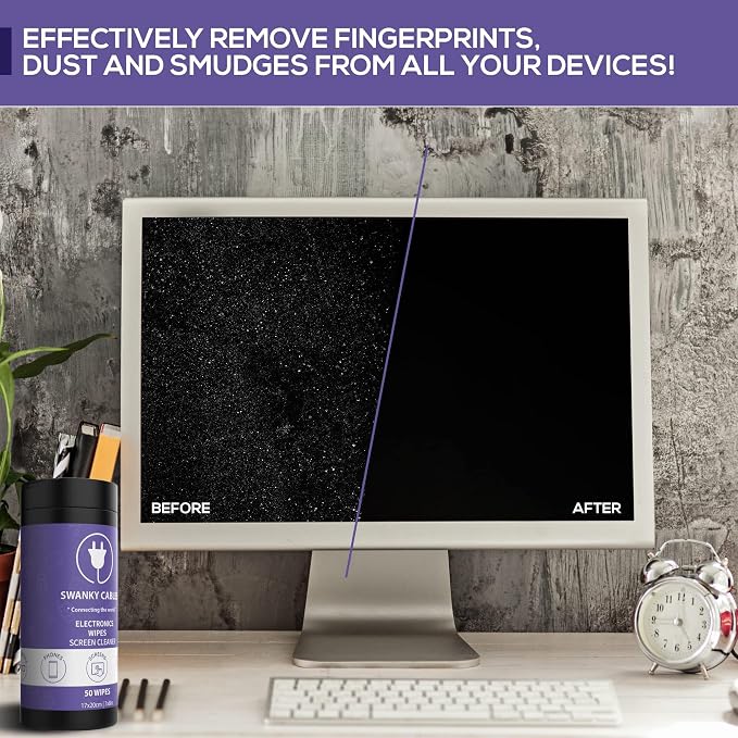 Screen Cleaner Wipes: Electronic Wipes - Image 4