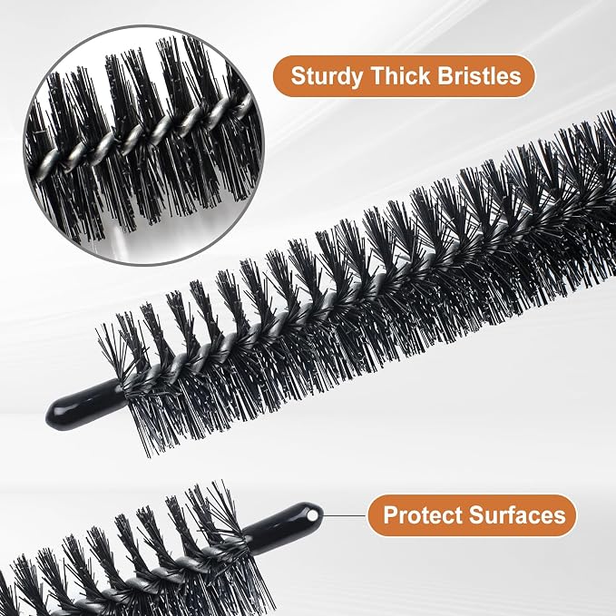 Dryer Cleaner Vent Brush - 70cm or 75cm Long Flexible Dryer Vent Cleaner & - Image 4