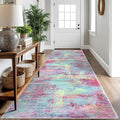 IOHOUZE Abstract Runner Rug 3x10 Ft Washable Runners by iOhouze