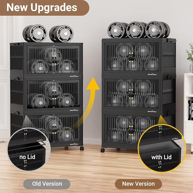 BROVIEW 600Qt Stackable Storage Bins - Image 9