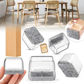 24PCS Rectangular Chair Leg Floor Protectors, Furniture Sliders, Non-Slip Felt by Indemo