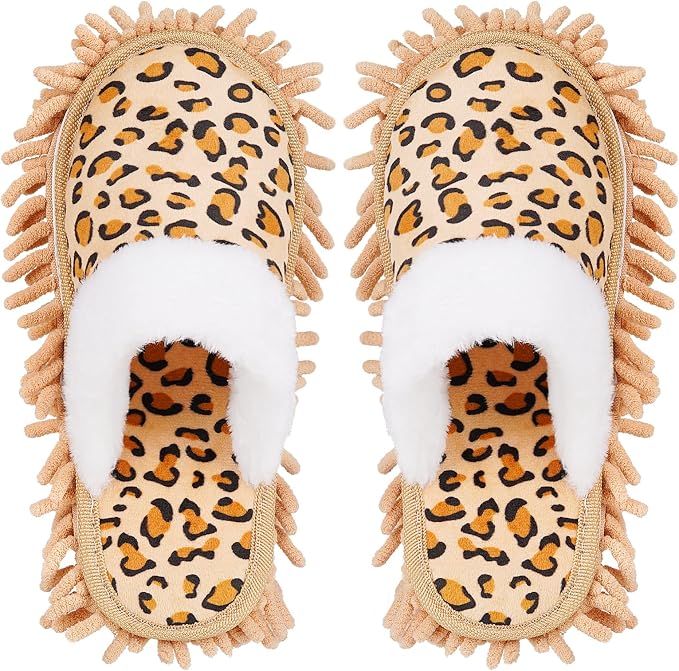 Microfiber Mop Slippers House Floor Dusting Slippers by Whiidoom