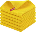 Homaxy 100% Cotton Waffle Weave Kitchen Dish Cloths, Ultra Soft Absorbent Quick by Homaxy