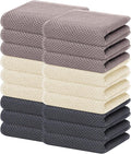 Homaxy 100% Cotton Waffle Weave Kitchen Dish Towels, Ultra Soft Absorbent Quick by Homaxy