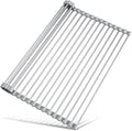 Tomorotec 17.7" x 12.5" Roll Up Dish Drying Rack Over Sink Drying Rack Sink by Tomorotec
