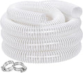 Dust Collection Hose 2-1/2 in × 5 ft Heavy Duty Clear Flexible PVC Reinforced by ZY-hosetube