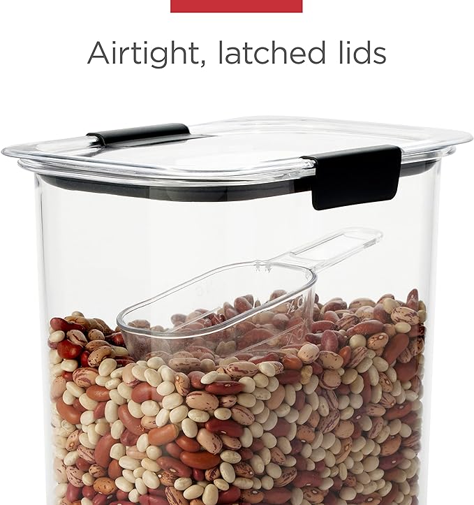 Rubbermaid Brilliance Airtight Cereal Food Storage Container, Shatterproof - Image 3
