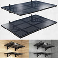 2-Pack 2x3ft Heavy Duty Garage Wall Shelving, 500 lbs Load Capacity, Garage by Yifro