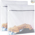 2 XX-Large Honeycomb Mesh Laundry Bag Delicates Durable by SUERIV