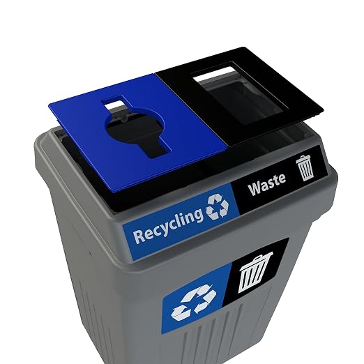 Flex E Bin FX50A-BK1-BC-BE, Made from Recycled Plastic. Indoor and Outdoor - Image 3