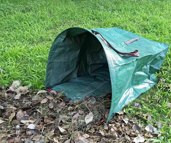 72 Gallon Yard Lawn Garden Bags, Large Standable Leaf Bags, Outdoor Garbage Can - Image 6