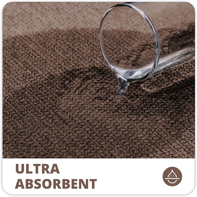 Bath Mat, Ultra Thin Bathroom Rugs, Rubber Bath Mats - Image 4