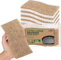 AIDEA XL Scrub Sponges Non-Scratch, Large Natural Sponge by AIDEAHOME