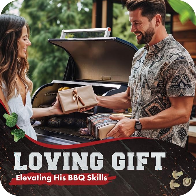 Kitchen perfection Silicone Smoker Oven Gloves -Extreme Heat Resistant BBQ - Image 9