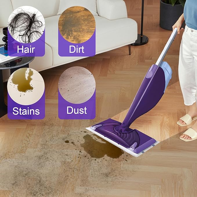 Mopping Pad Refill for Wet Jet Mop, Disposable Multi Surface Wetjet Hardwood - Image 4