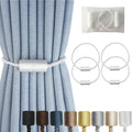 Magnetic Curtain Tiebacks 4 Pack White Curtain Rope Tieback Curtain Holders by CURTAINTIEBACKS