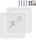 140mm Fan Filter PC Dust Filter Computer Fan Grills Dust Mesh Magnetic Frame PC by YIMATEECO