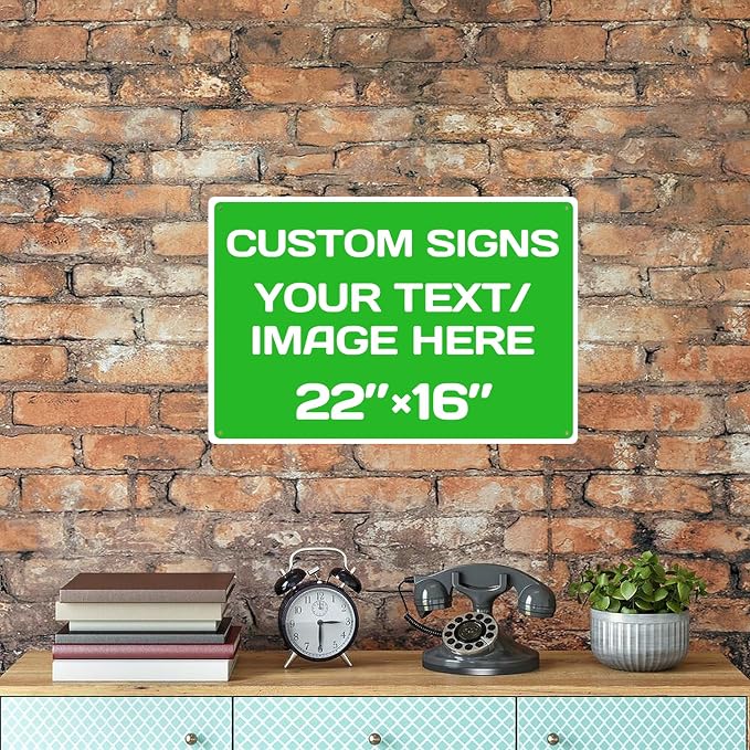 Custom Street Sign, Aluminum Weatherproof Metal Sign Multiple Sizes Custom - Image 6