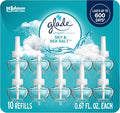 Glade PlugIns Refills Air Freshener, Sky & Sea Salt, Scented and Essential Oils by Glade