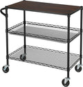 Finnhomy 3 Tier Heavy Duty Commercial Grade Utility Cart by Finnhomy